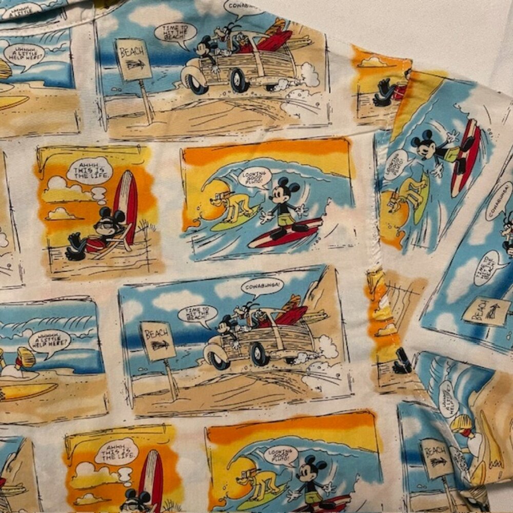 DISNEY PARKS boys XXl button up - Picture 5 of 9